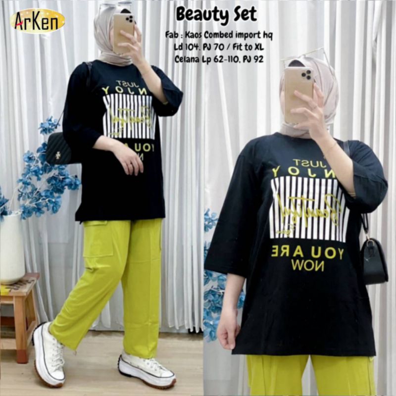 BAJU ,BEAUTY SET  BY ARKEN