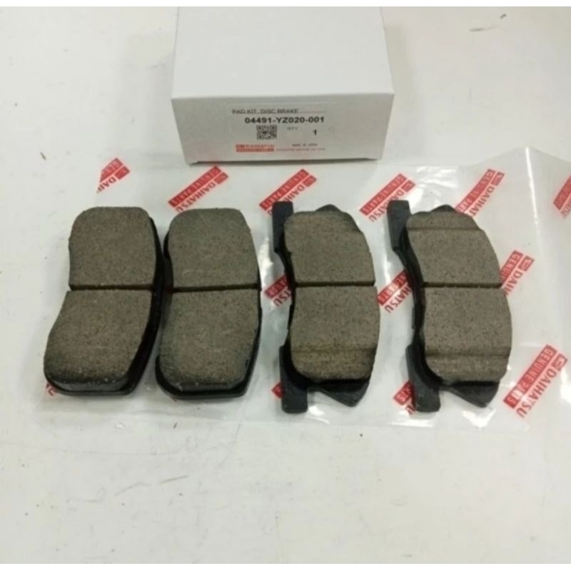 kampas rem depan Toyota Agya matic/Ayla matic