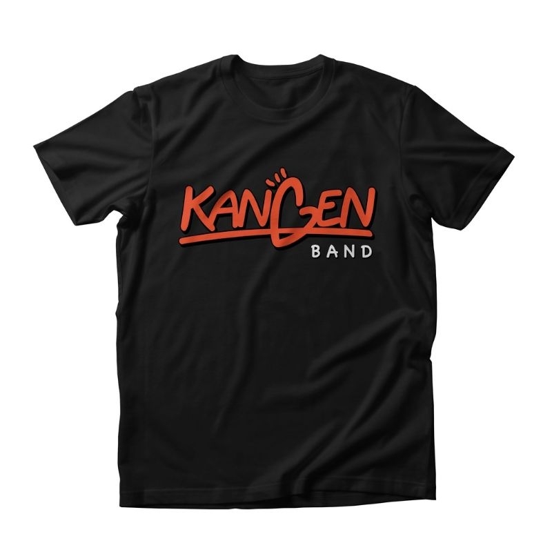 Kaos Distro KANGEN BAND Kaos Band Kaos Musik Kaos Kangen band Kaos Premium Bahan Catton Combed 24S