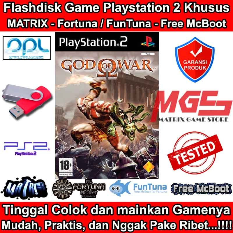 Flashdisk Game PS2 PS 2 God of War 1