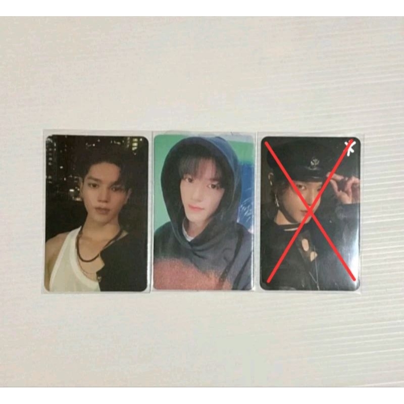 PHOTOCARD / PC TAEYONG NCT 127 seoul city sticker yzy fansign past resonance