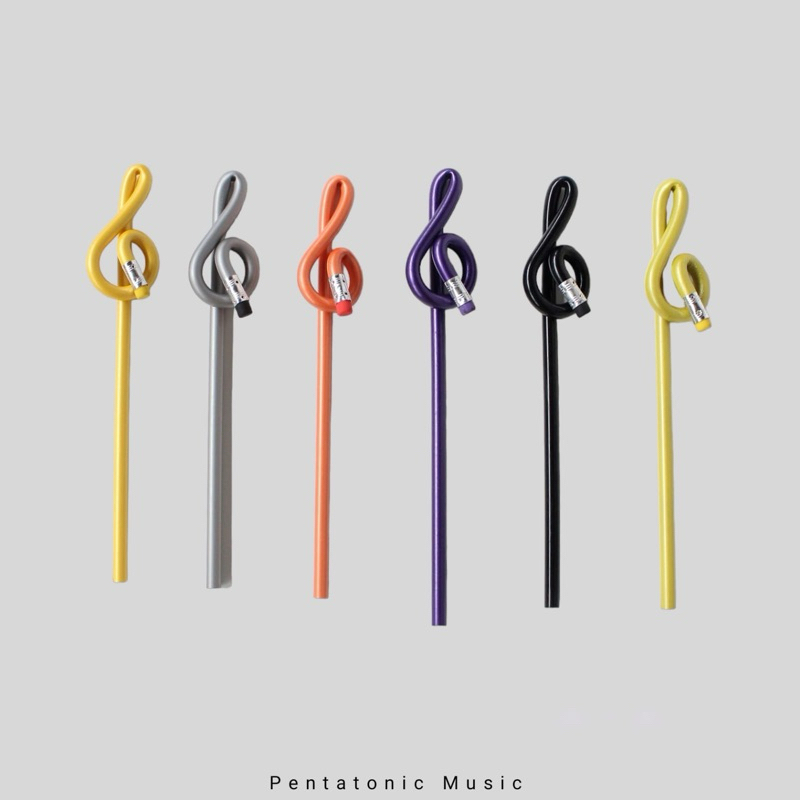 

Pensil musik / G Clef pencil / Alat tulis Unik Kado hadiah Lucu