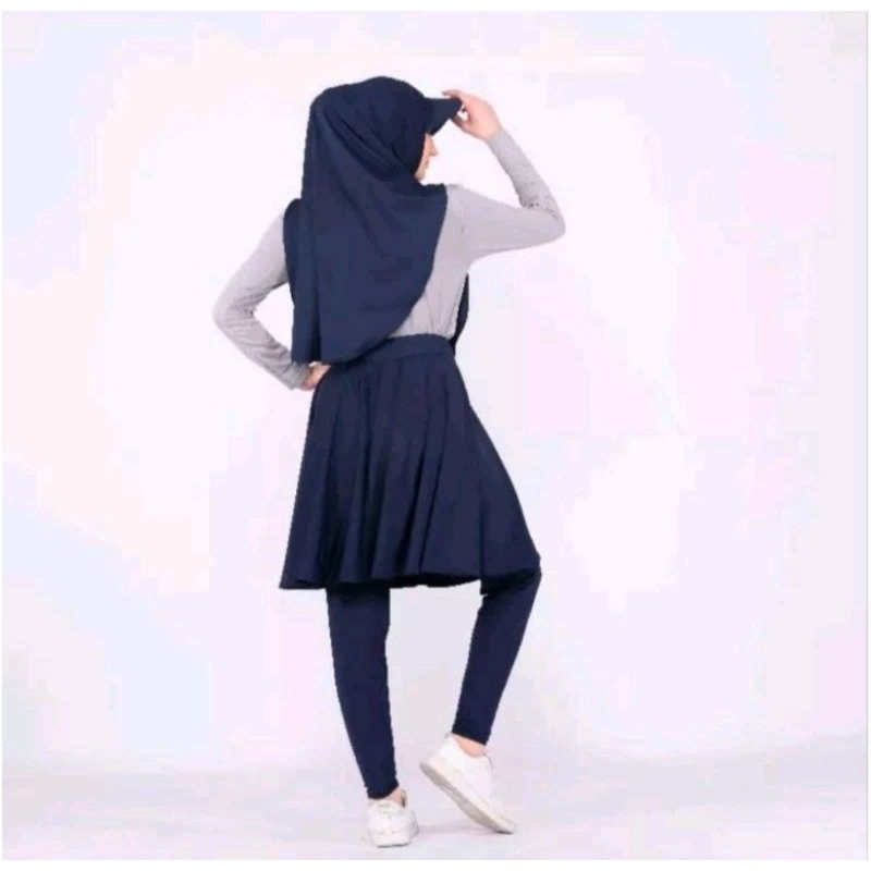 Legging Rok wanita Olahraga Spandek terbaru//Legging Rok Jumbo skirt sport termurah