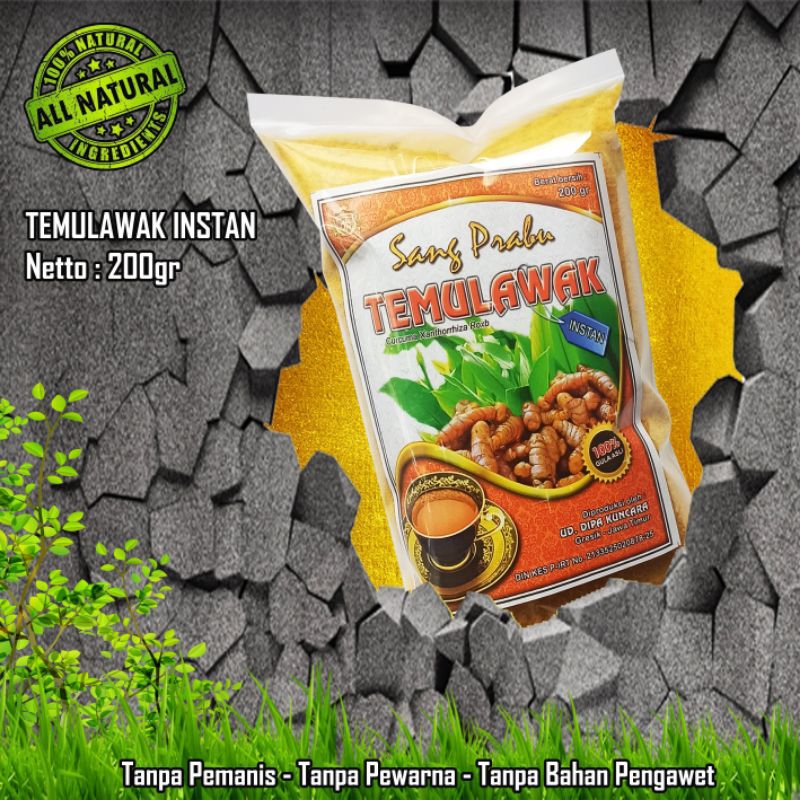 

Temulawak Instan Original Kemasan 200gr