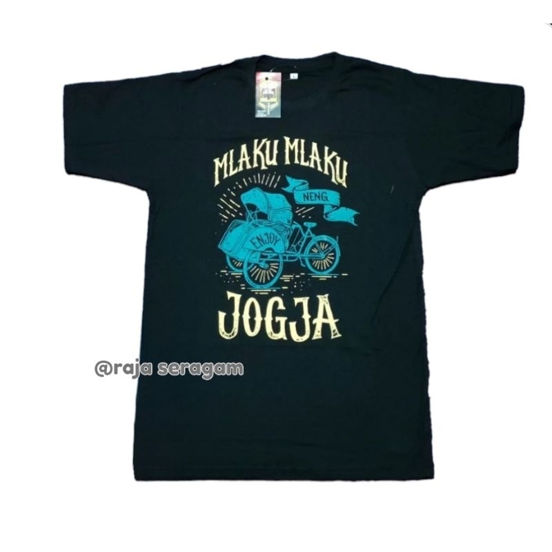 kaos Distro Oleh oleh Jogja Mlaku mlaku kaos Baju souvenir keren