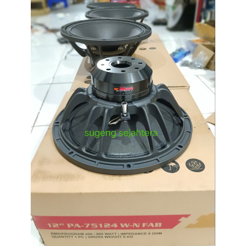 Speaker ACR Fabulous 12 inch PA-75124-W Neodyum