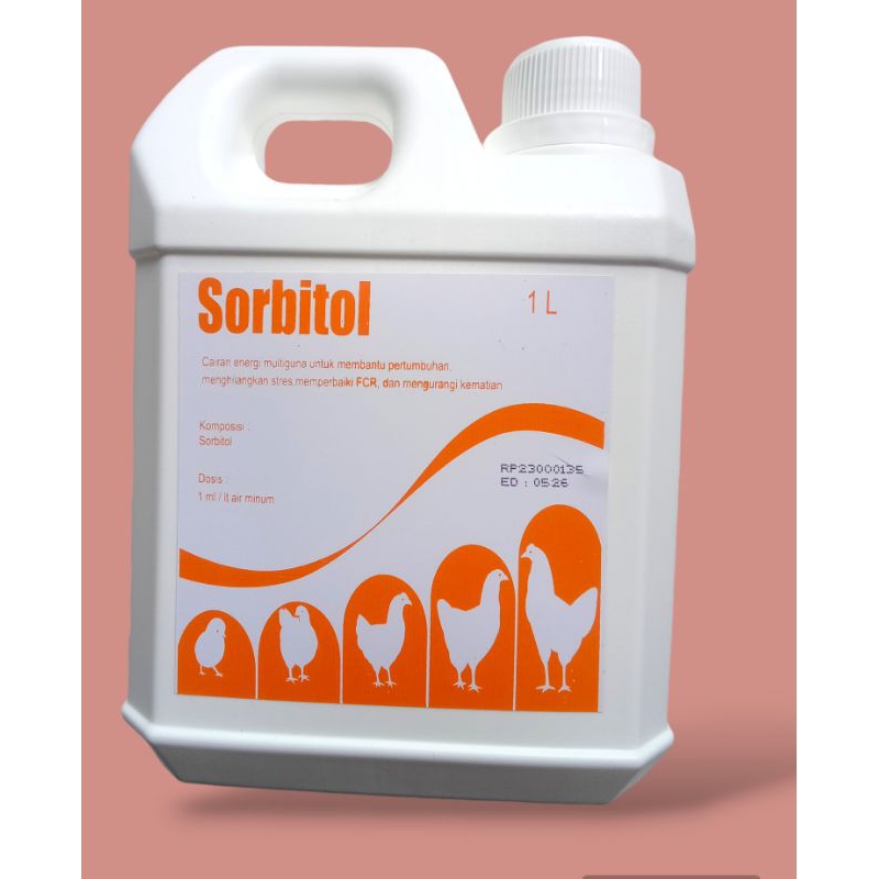 Sorbitol 1 liter Vitamin Ternak Unggas Ayam Bebek Entok