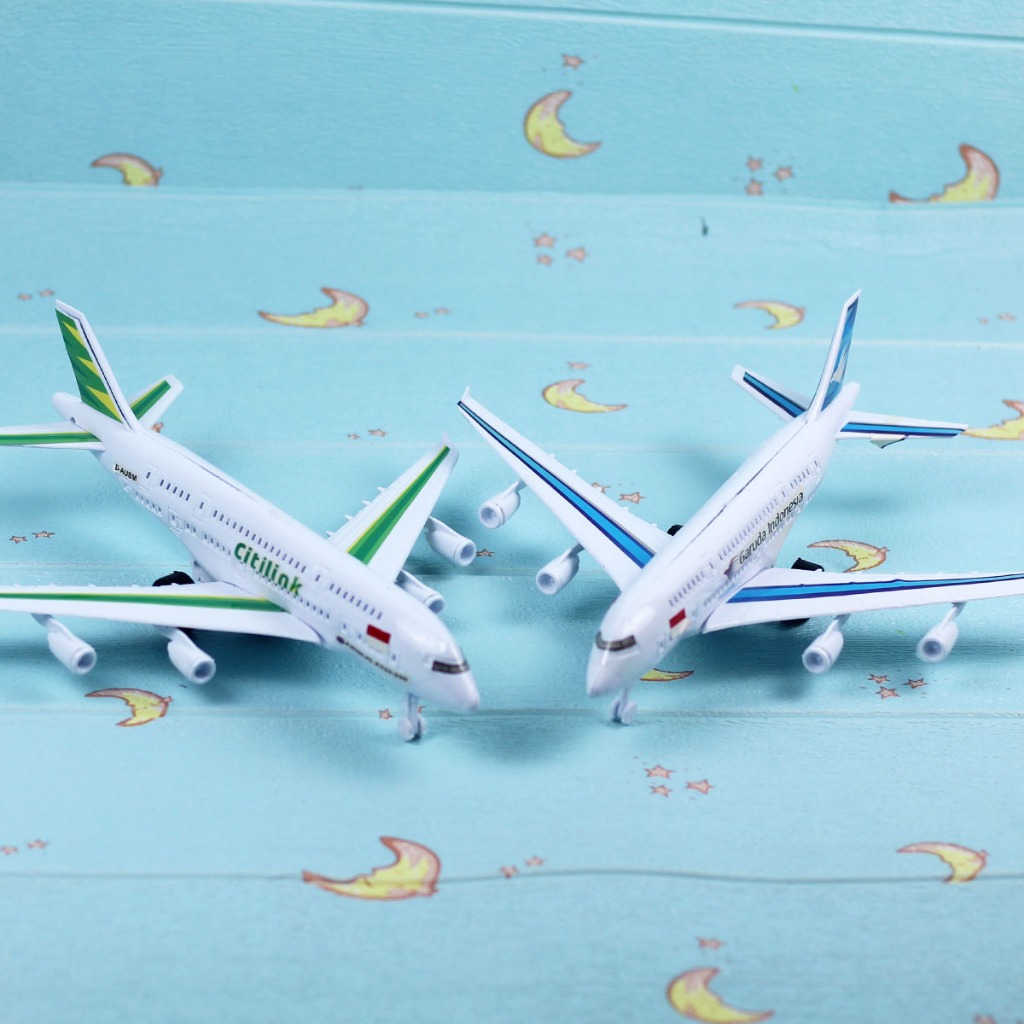 Mainan pesawat Citilink dan Garuda Indonesia Anak Anak