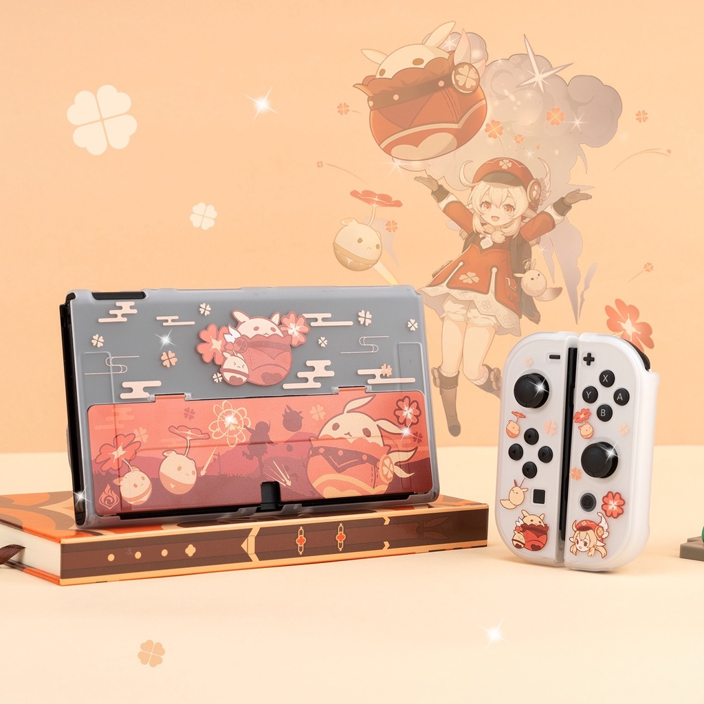 Nintendo Switch OLED GENSHIN IMPACT KLEE Theme Protective Case Dockable Case