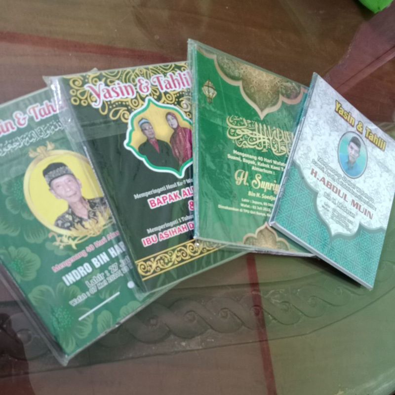 

Cetak buku Yasin Softcover 128 halaman