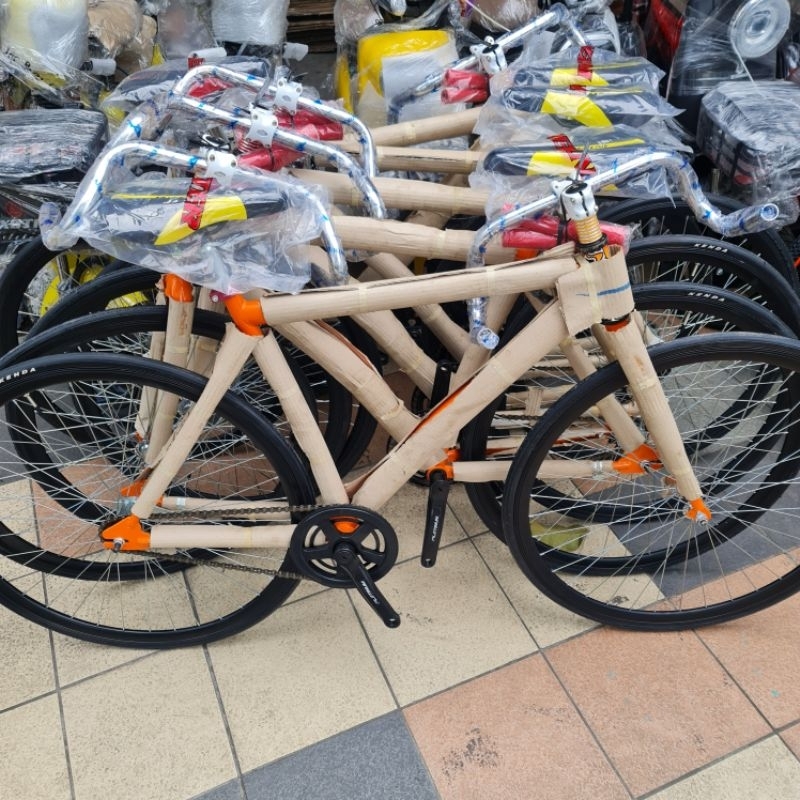 Sepeda Ban 26 Wimcycle Jagang Pixie Fixie Rem Torpedo Besi Pipa 700 c