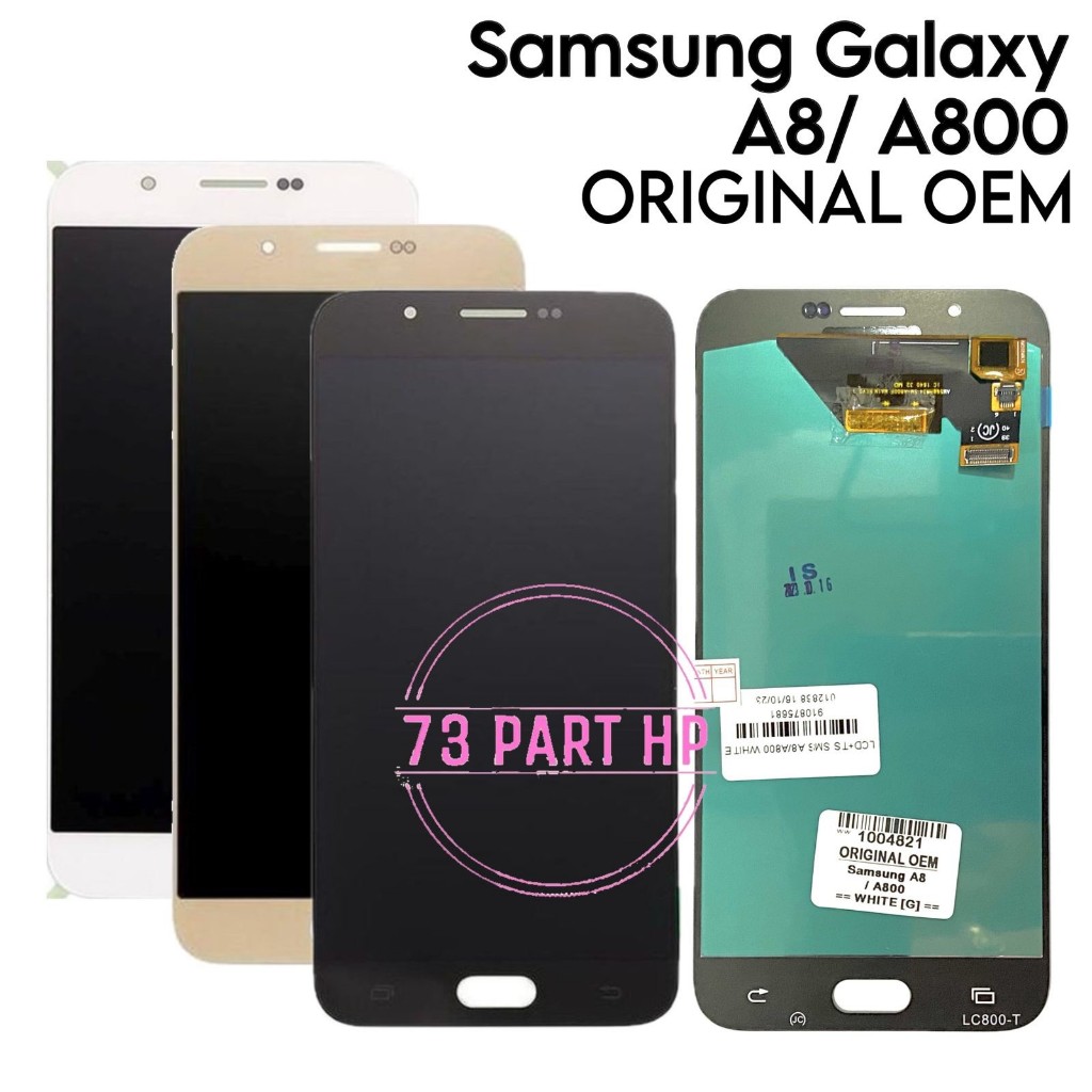ORIGINAL OEM - LCD Touchscreen Fullset Samsung Galaxy A8 / A800 / SM-A8000 / SM-A800F