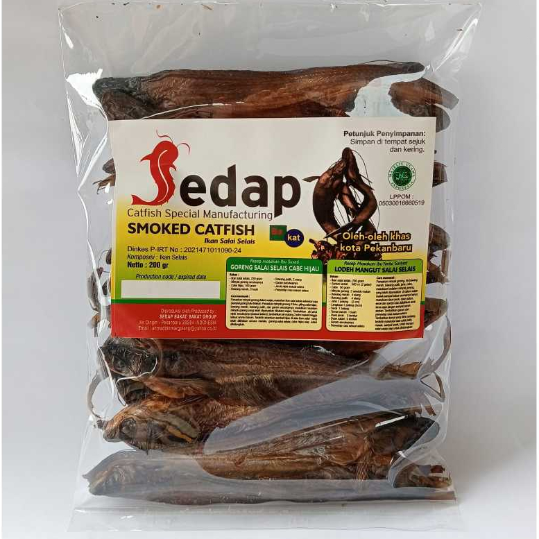 

Ikan salai selais kering atau ikan selais asap 200 gr