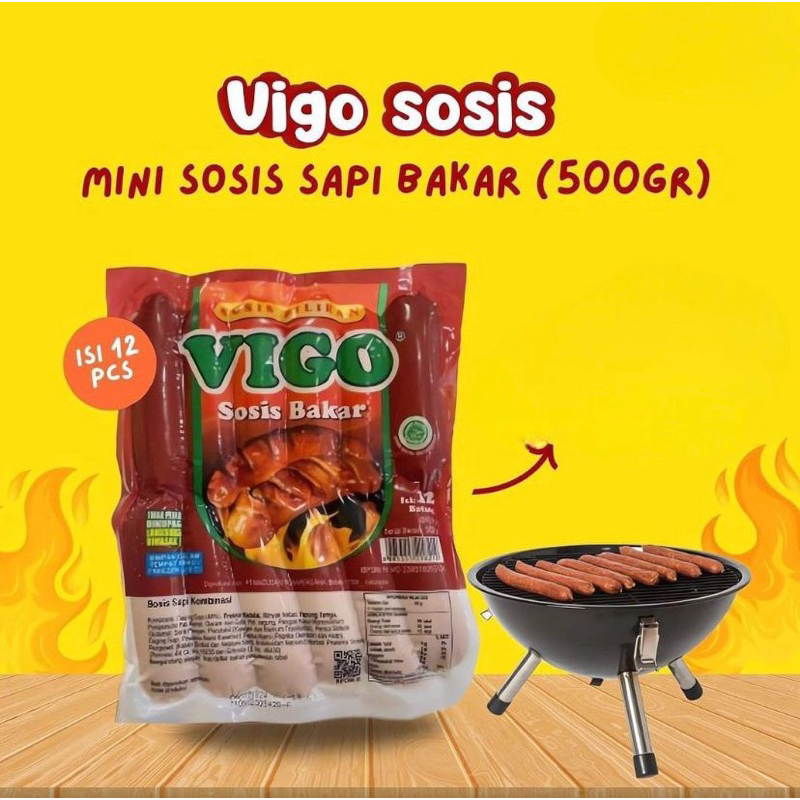 

SOSIS BAKAR VIGO SAPI 500g