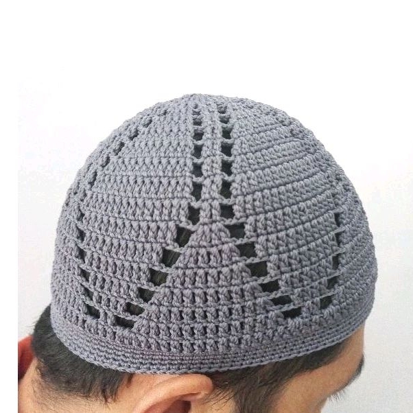 Peci Rajut Handmade Bahan Tebal / Songkok Rajut / Peci Rajut Kualitas Tebal EXPORT/ Peci Handmade