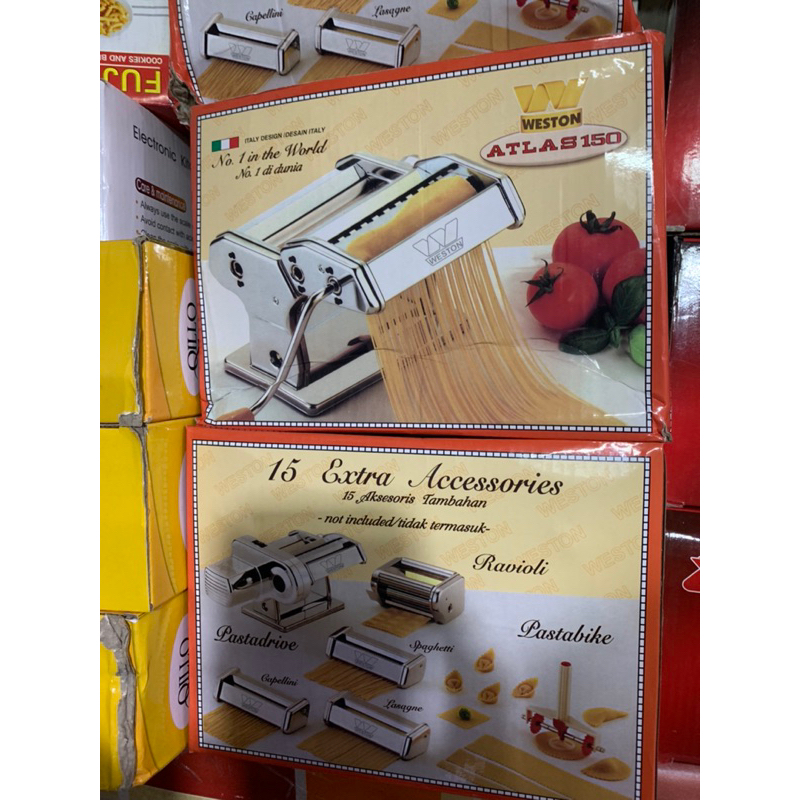 Gilingan molen | Mie Atlas weston 150 stainles asli original tebal