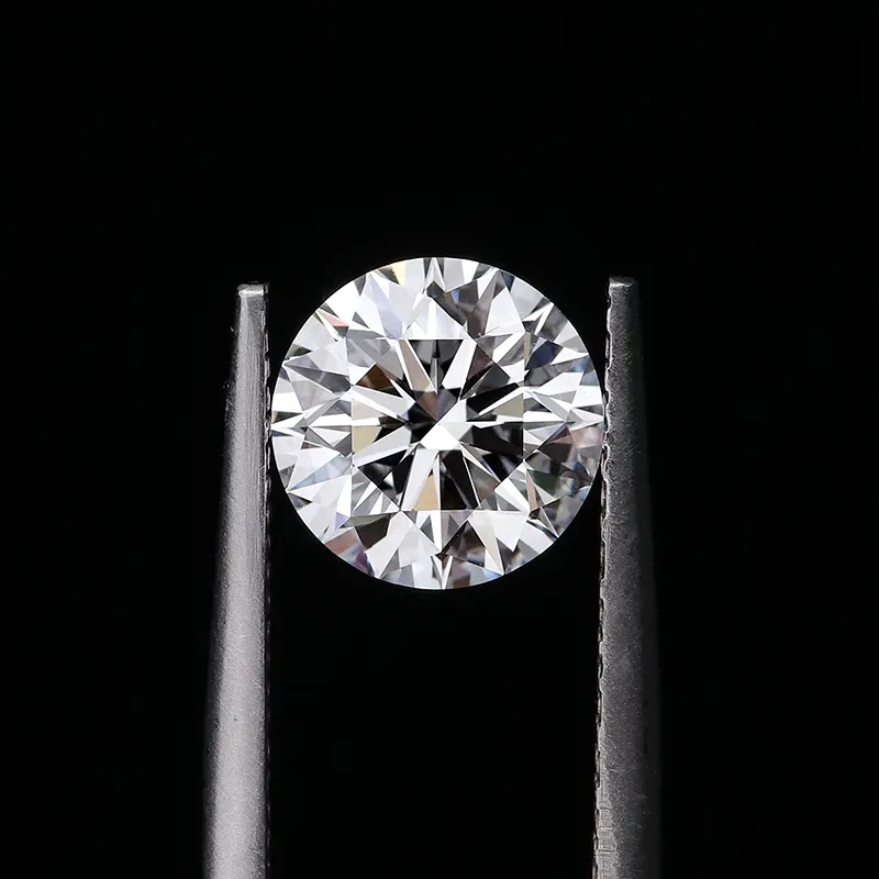 1ct/2ct CVD/HPHT diamond D color IGI certifikat white round lab grown diamond