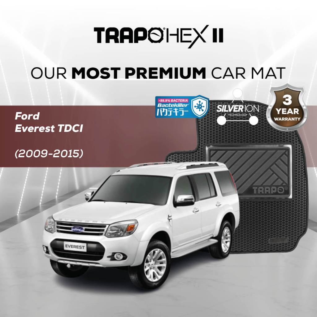 Karpet Mobil Trapo Hex II Ford Everest TDCI (2009-2015)