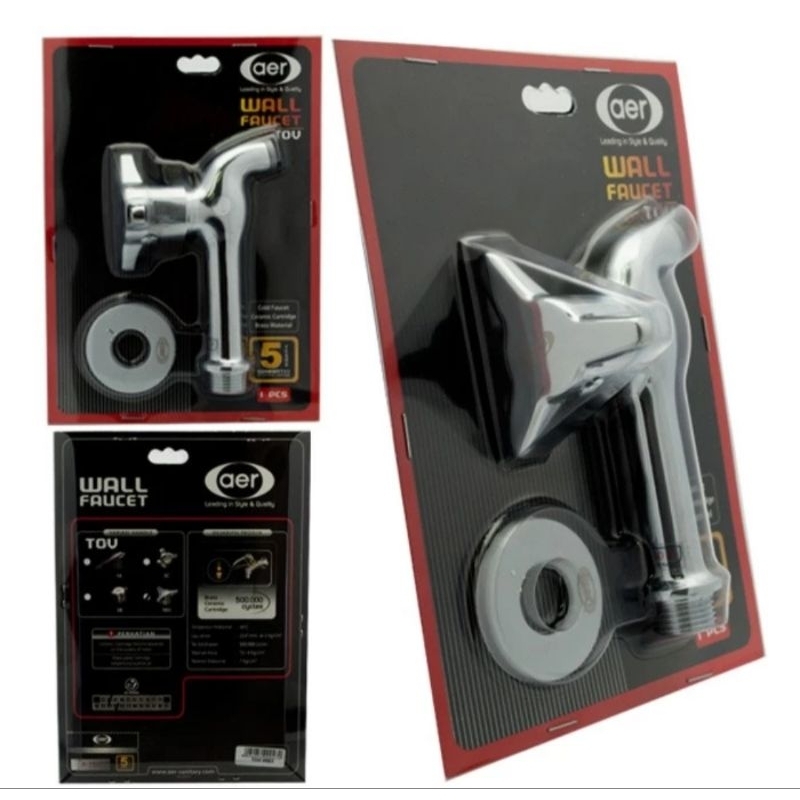 Kran air Kuningan Kran tembok kran Shower kran T