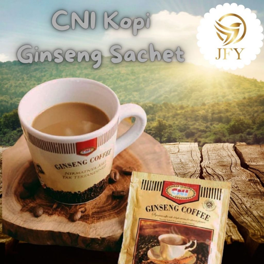 

CNI Kopi Ginseng Isi 5 Sachet - Paket Ekonomis isi 5 Sachet - Exp Juni 2026