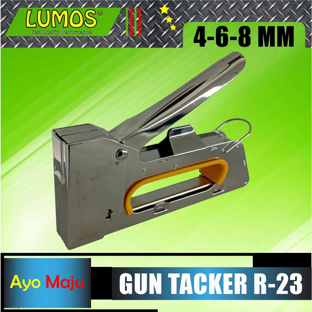 

Gun Tacker R23 Staples Tembak R-23 13/4-6-8 MM