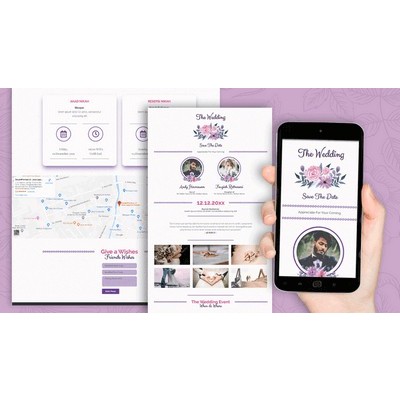 Undangan pernikahan Website Online