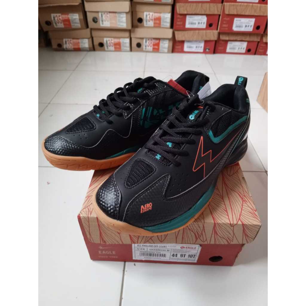 All England Off Court Eagle Shoes, Sepatu badminton Eagle original, Size 41