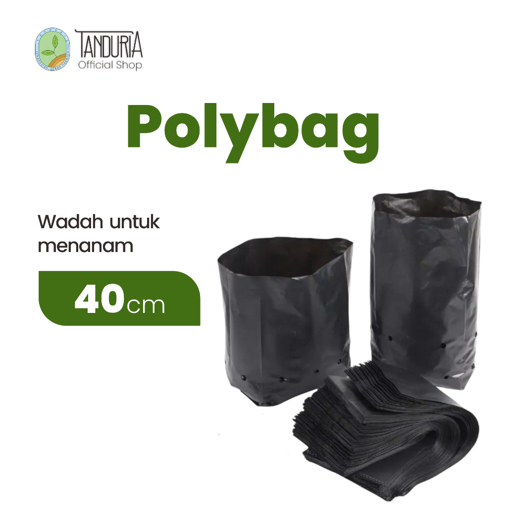 TANDURIA - Polybag Tanaman ukuran 40 cm Polibag Serbaguna