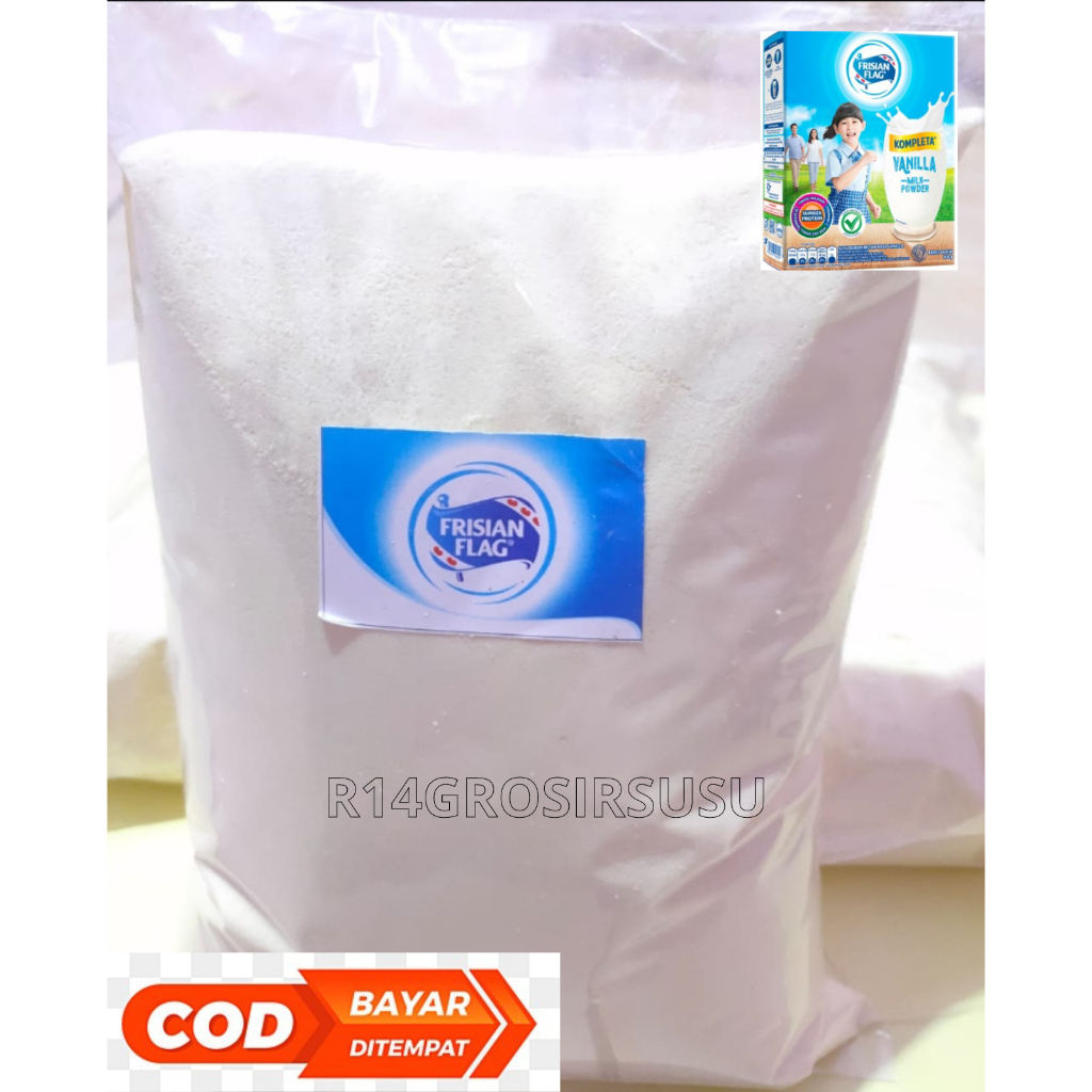 

susu bubuk frsian flag rasa vanila