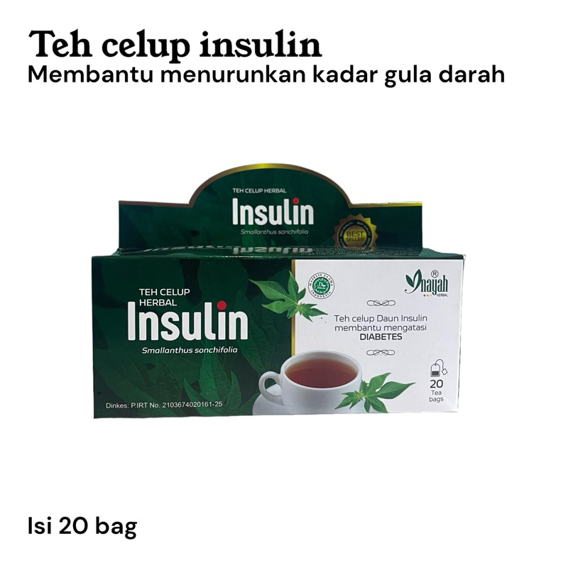 

Teh Celup Daun Insulin / Yakon