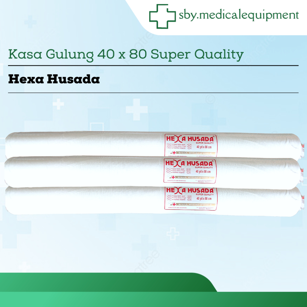 Kasa Gulung Besar 40 x 80 Hexa Husada Super Quality Kassa Roll Hexa Husada