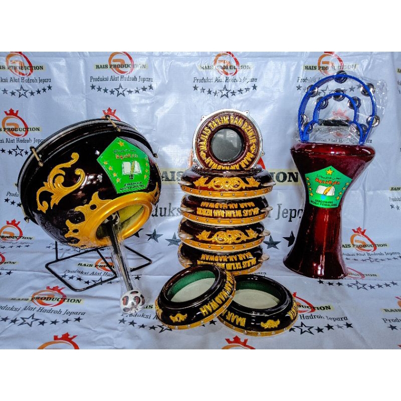 Alat Hadroh Satu set lengkap jepara