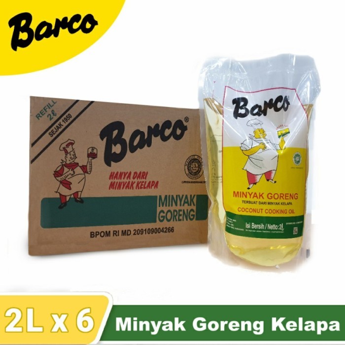 

MINYAK GORENG BARCO 1L 2L SEDUS