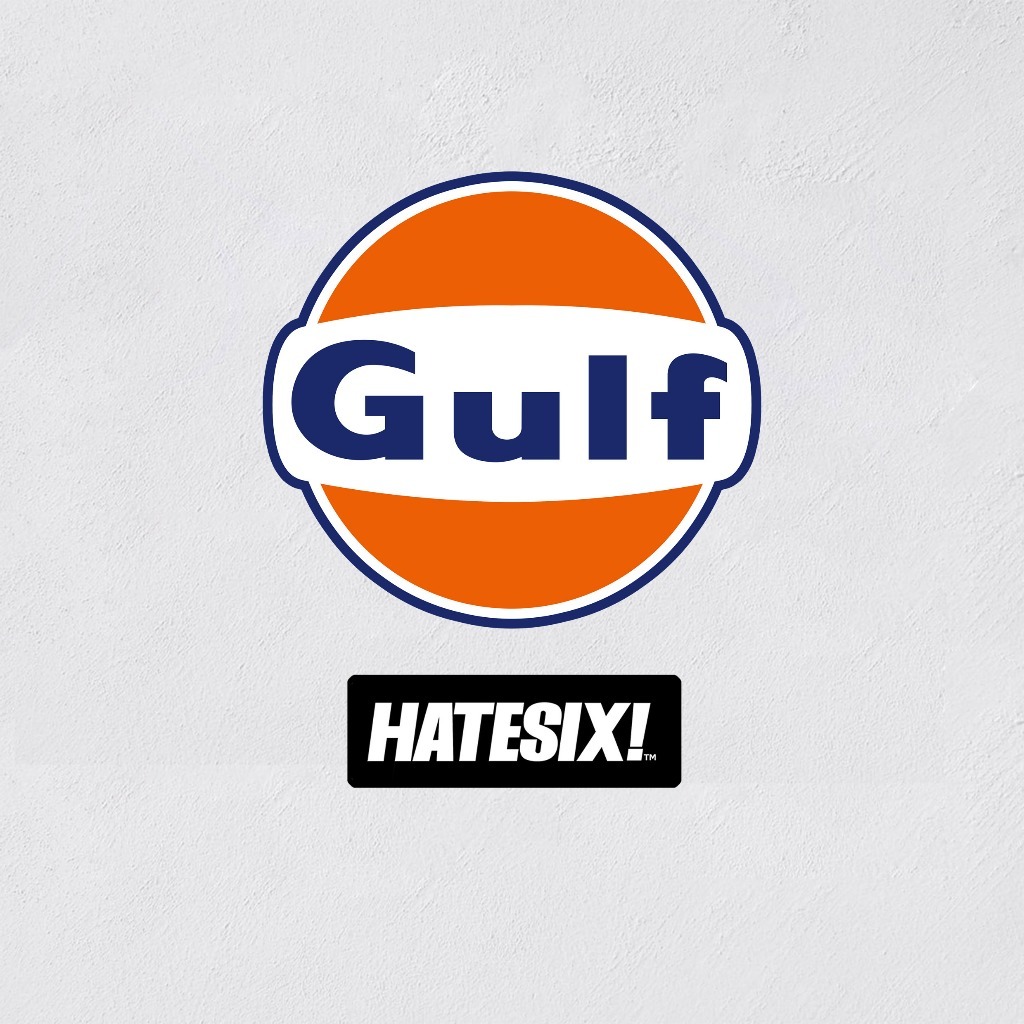 Sticker Decal GULF Hatesix