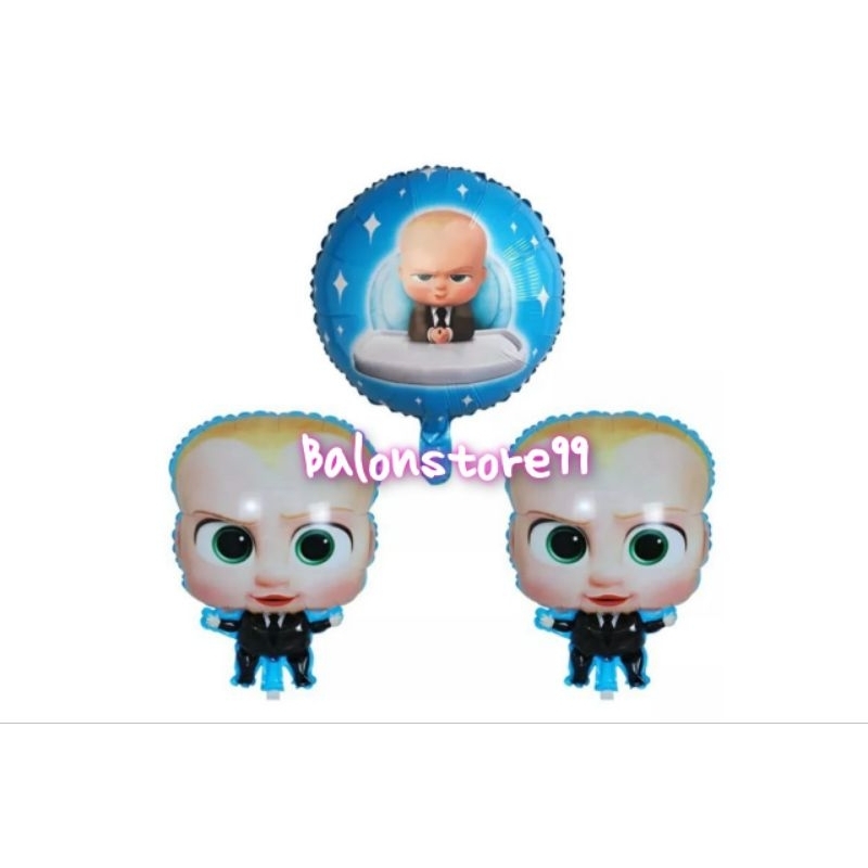 Balon Foil Baby Boss / Balon Anak"
