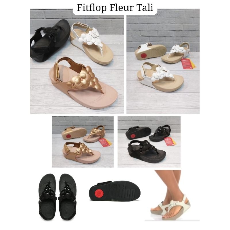 FITFLOP FLEUR TALI WOMAN SEPATU SANDAL WANITA IMPORT