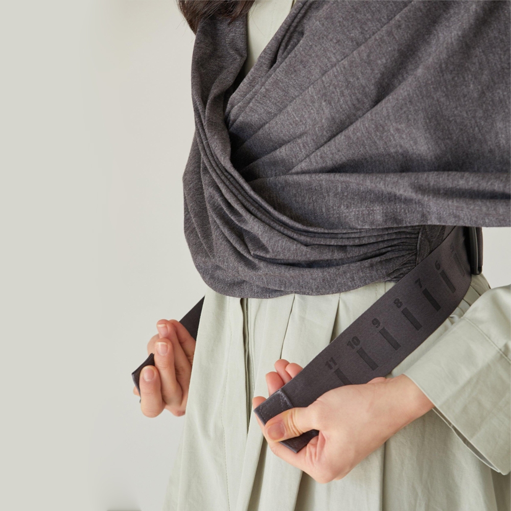 Konny Baby Carrier FLEX Elastech - Charcoal
