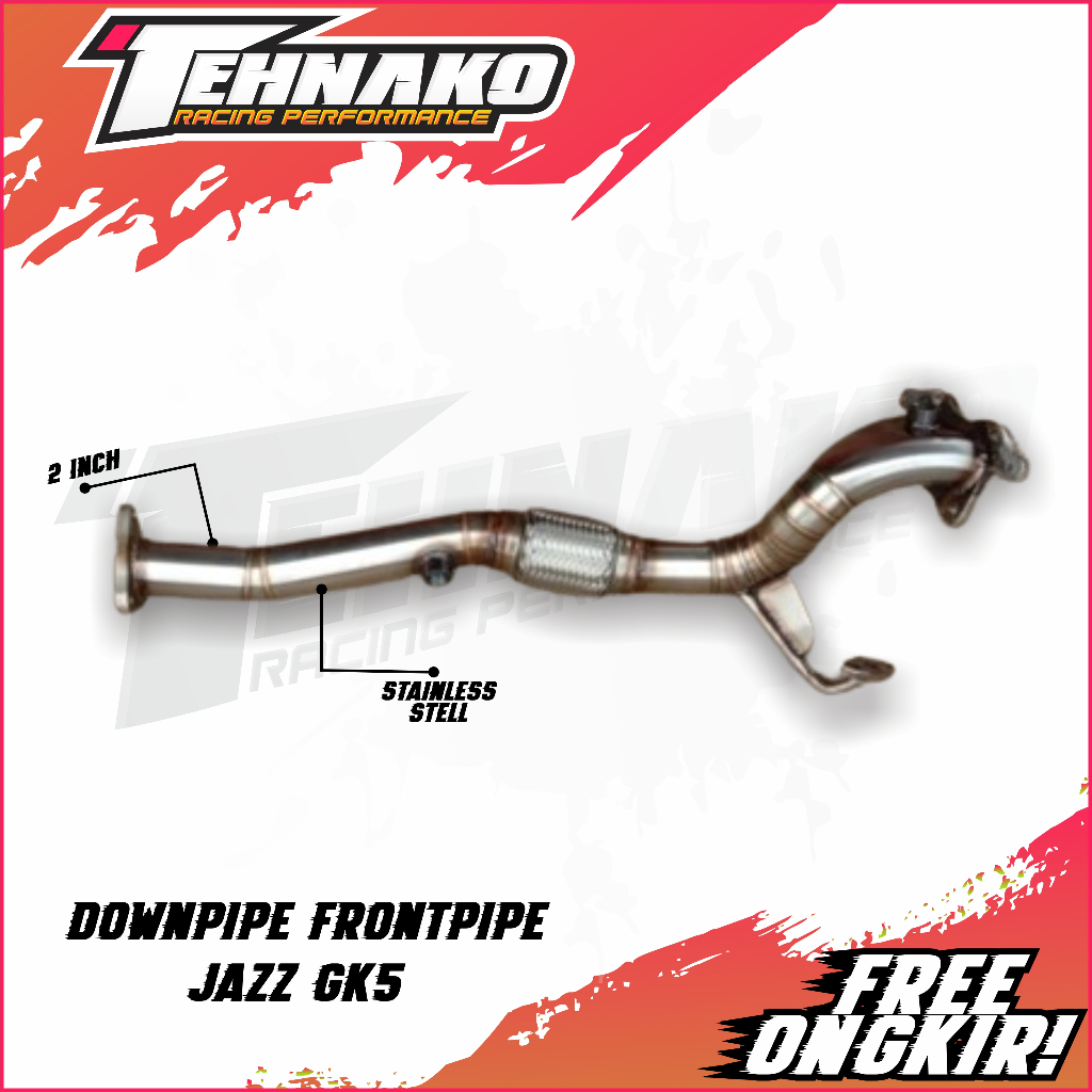 DOWNPIPE FRONTPIPE JAZZ GK5 - TEHNAKO
