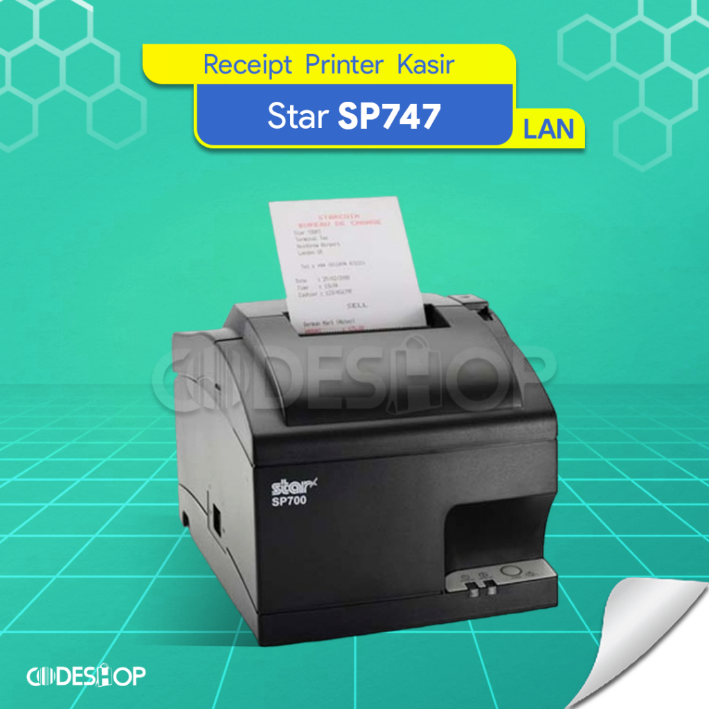 Receipt Printer Star SP 747 Mesin Cetak Struk Nota Kasir Dot Matrix USB