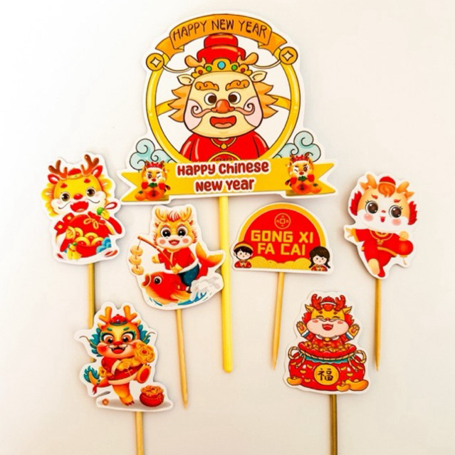 TOPPER IMLEK / CUPCAKE TOPPER IMLEK / CAKE TOPPER IMLEK NEW / PREMIUM CAKE TOPPER / CAKE TOPPER/ TOP