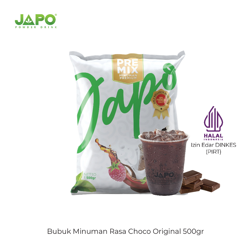 

JAPO Bubuk Minuman Choco Original 500 gr