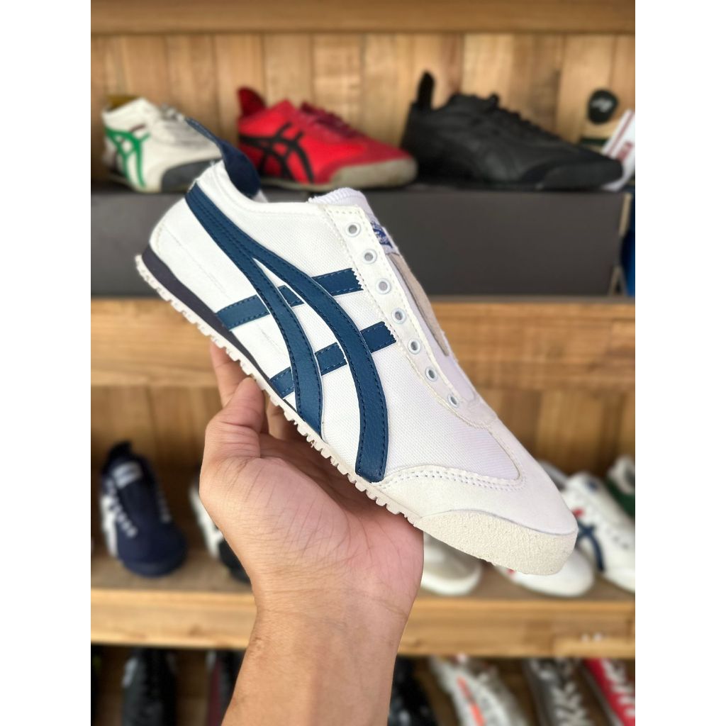 Onitsuka Tiger Mexico 66 Slip-on Birch Midnight Include Box