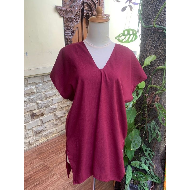 nagita squad,KODE:QAT-0394, atasan crinkle, atasan nagita, atasan premium