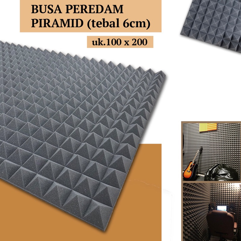 Busa Piramid Busa Telur Peredam Suara 100 x 200