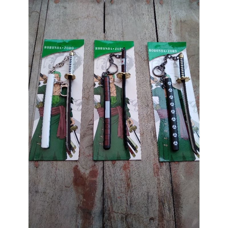 Gantungan Kunci Katana Roronoa Zoro