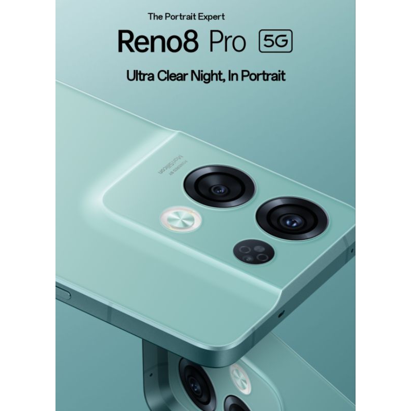 OPPO RENO 8 PRO 5G 12/256GB - Garansi Resmi Oppo