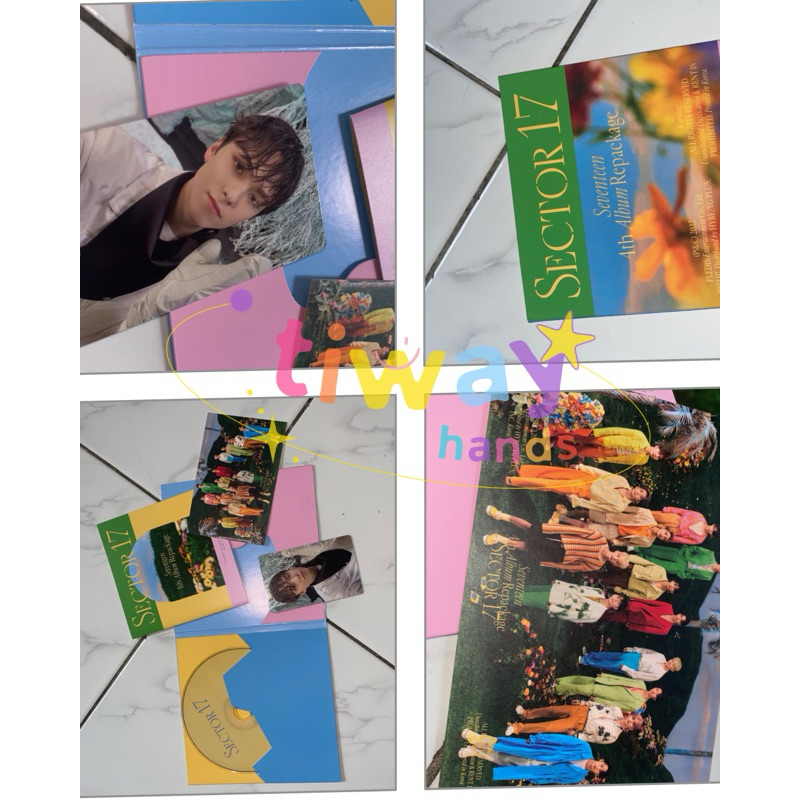 [Jual Murah] Preloved Seventeen 4th Repackage Album Sector 17  UNSEALED - PC Vernon