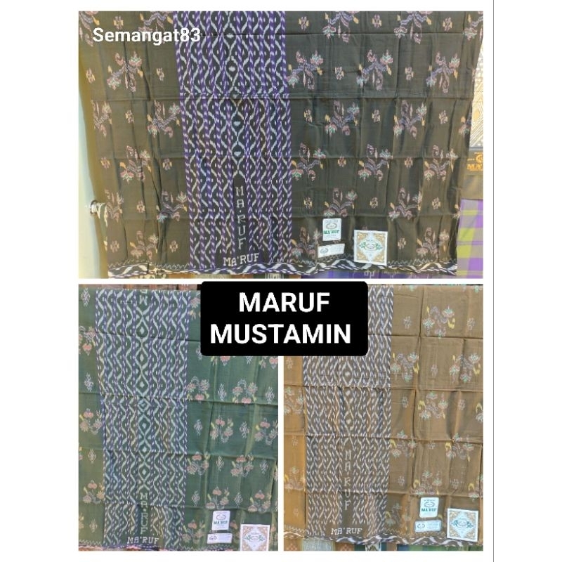 sarung MARUF MUSTAMIN