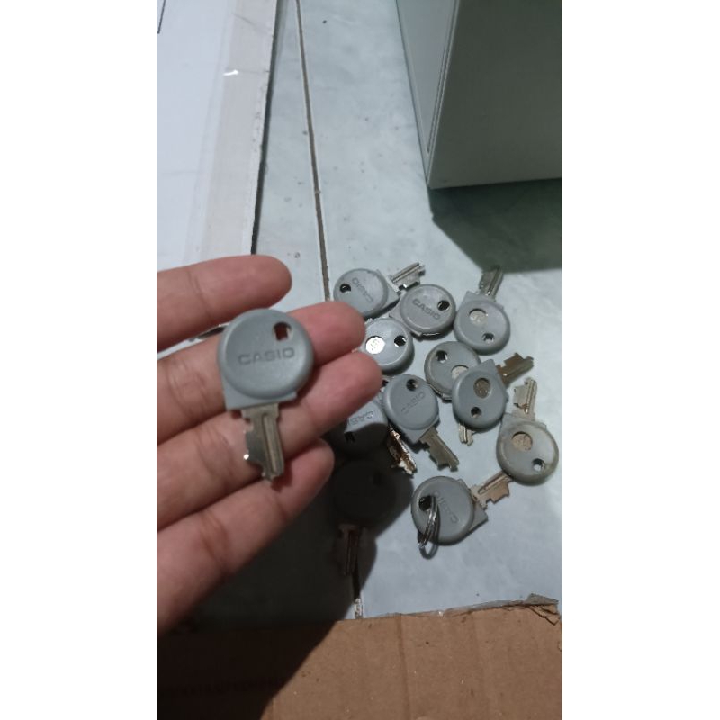 KUNCI MESIN KASIR CASIO SERI SE