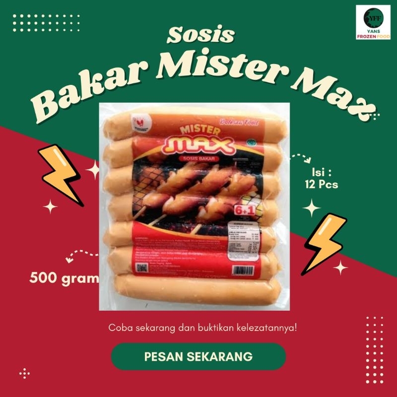 

Sosis bakar mister max isi 7